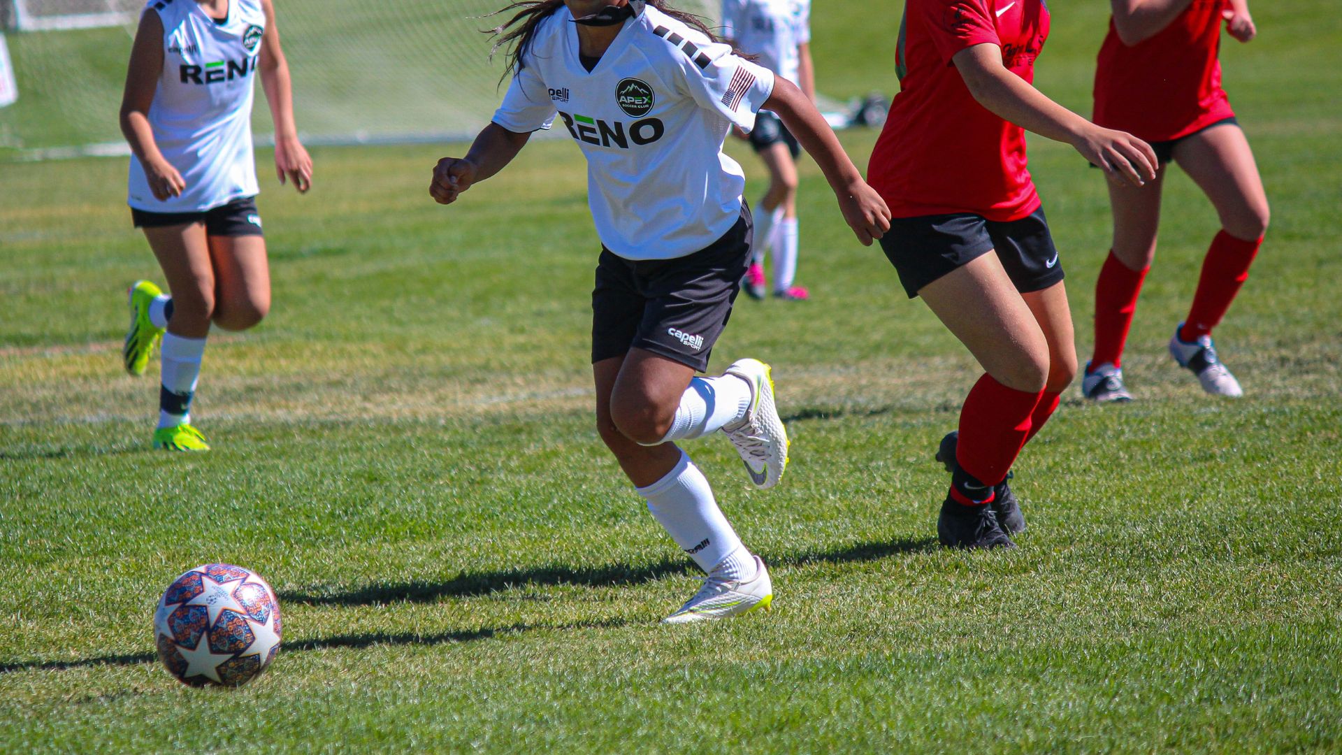 Youth Soccer in Downtown Reno Nevada